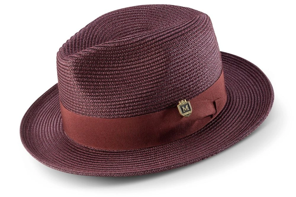 Elevated Fedora: Braided Brim, Grosgrain Ribbon – Effortless Style & Charm.
